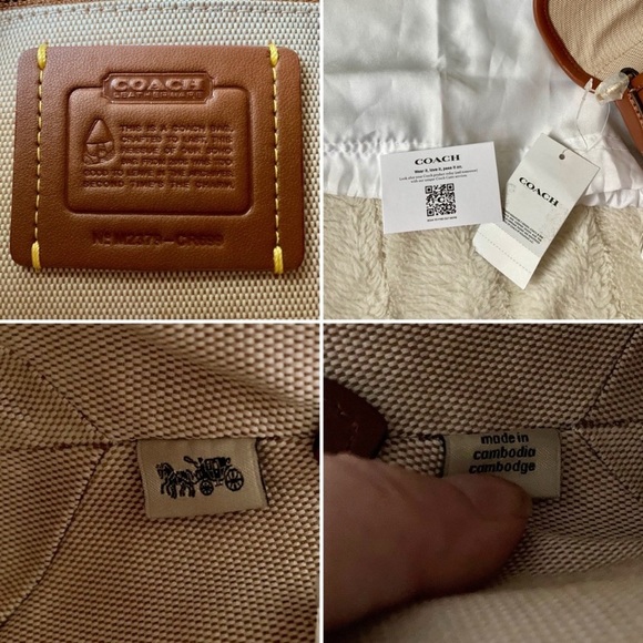 Coach ✨2xHP✨ NWT Soho Bag Saddle CR699 - Picture 4 of 16